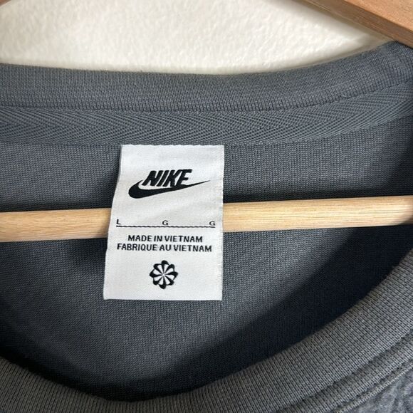 Nike Club Fleece Men's Winterized Crew pullover sweater size large nwot - Picture 6 of 11